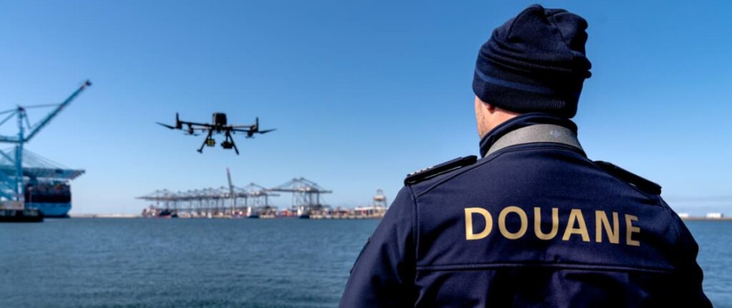 Inzet drones door Douane e1735391844328